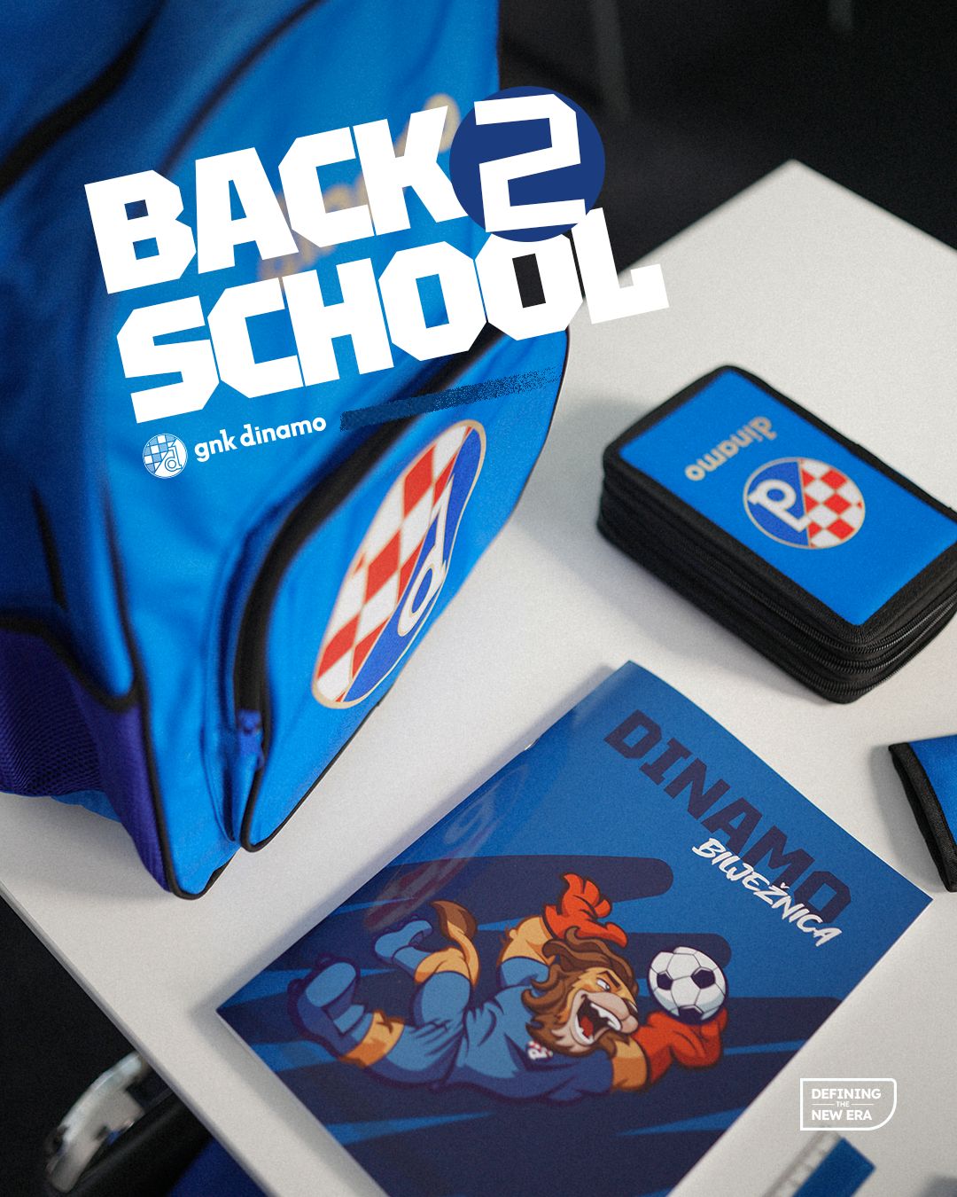 Dinamo Back to School kolekcija: pernice i školski pribor s grbom kluba